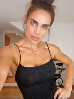 Foto de Sara Corrales, a propósito de que confirmó que tiene novio