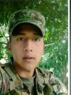 Silivio Cuchimba, soldado muerto