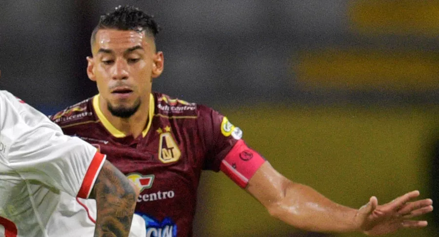 Yeison Gordillo tendría acuerdo para pasar del Tolima a San Lorenzo. Imagen de referencia del jugador.