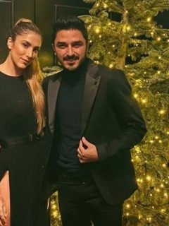 Daniela Ospina, empresaria, y Harold Jiménez, productor.