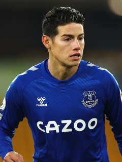 James Rodríguez, que es duda para el Everton vs Tottenham en vivo: hora, canal y cuotas para apostar