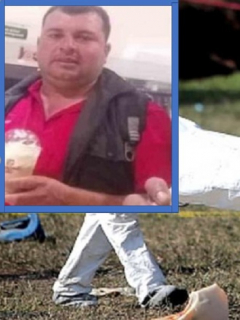 Personal de criminalística /Anibal Arias Moreno, hombre asesinado por su esposa