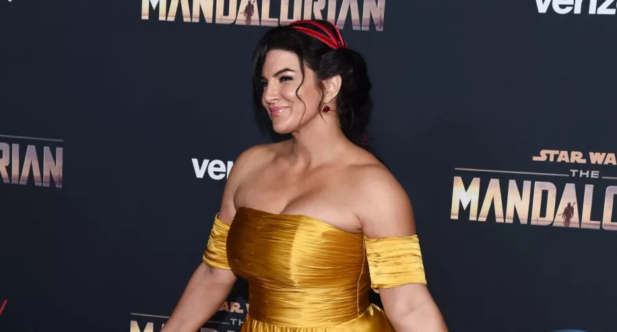 Gina Carano en el estreno de 'The Mandalorian' en noviembre de 2019.
