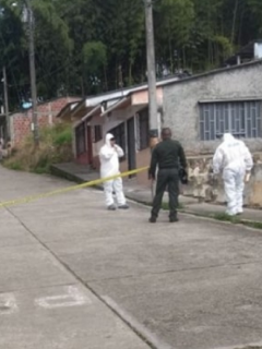 Levantamiento de cadáver por CTI
