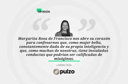 Frase destacada sobre el podcast con Margarita Rosa de Francisco habla sobre conductas misóginas