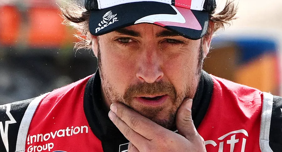 Fernando Alonso, atropellado mientras montaba en bicicleta. Imagen de referencia del piloto español.