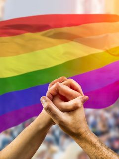 Imagen de comunidad LGBT, a propósito de polémica en Italia por decir que son vulnerables a COVID-19