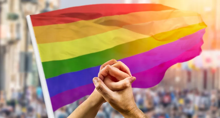 Imagen de comunidad LGBT, a propósito de polémica en Italia por decir que son vulnerables a COVID-19