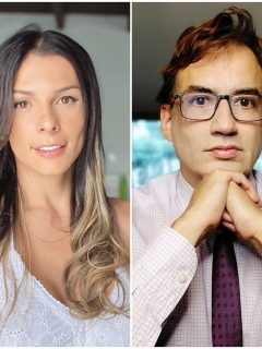 Fotomontaje de Danna Sultana Sergio Barbosa, a propósito de que la modelo trans dijo que él también es trans