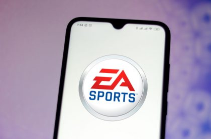 Foto del logo de EA Sports ilustra nota sobre Future Stars de FUT FIFA 21