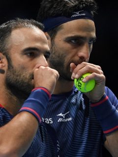 Juan Sebastián Cabal y Robert Farah, quienes fueron eliminados en segunda ronda del Australian Open