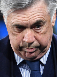 Carlo Ancelotti, técnico de James Rodríguez en el Everton, al que le robaron la casa