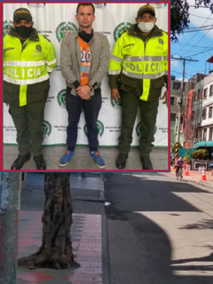 Centro de Bosa, lugar donde ocurrió el crimen / Alexánder Beltrán, capturado por feminicidio