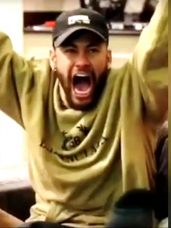 Neymar celebra goles de Mbappé ante Barcelona y sube video a Triller.