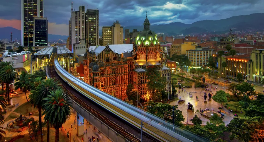 Imagen de Medellín, a propósito de la nueva innovación en la ciudad.