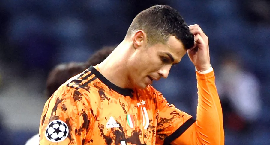 Porto vence 2-1 a Juventus en octavos de final de Champions League. Ronaldo reclamó un penalti al final.
