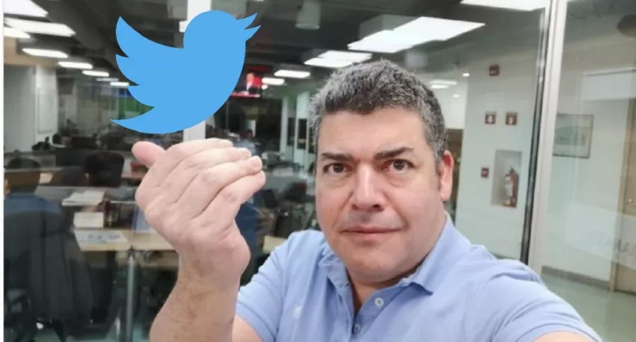 Este miércoles le suspendieron la cuenta de Twitter al director del programa 6AM Hoy por Hoy de Caracol Radio, Gustavo Gómez.