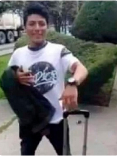 Silvano Oblitas Cántaro, peruano que fue lanzado de un puente por venezolanos.