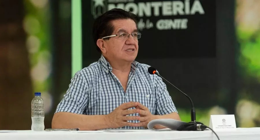 El ministro de Salud, Fernando Ruiz, explicó cuántas vacunas se recibieron exactamente.