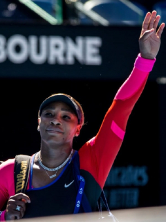 Serena Williams quedó eliminada en semifinales del Abierto de Australia 2021.