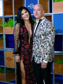 Foto de Lauren Sánchez y Jeff Bezos, a propósito de sus vacaciones en México