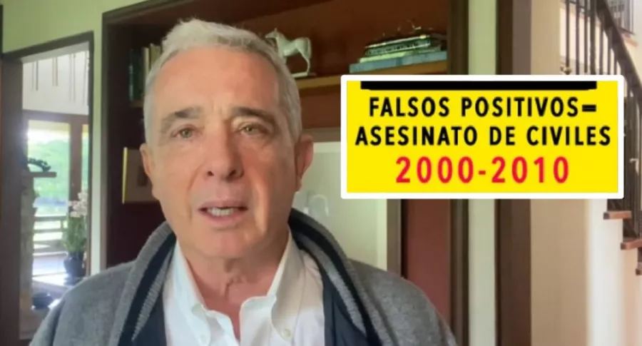 Reacción de Álvaro Uribe sobre cifra de falsos positivos en su Gobierno