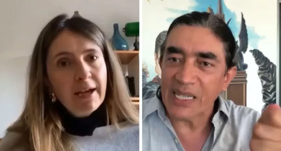 Pelea de Paloma Valencia y Gustavo Bolívar por falsos positivos