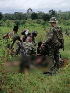 5 soldados heridos en campo minado de El Catatumbo