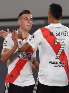 Vea el gol de Rafael Santos Borré con River Plate vs Rosario Central hoy.