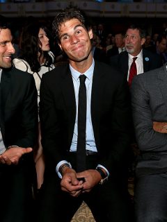 Fotos de Djokovic, Nadal y Federer ilustra nota sobre máximo ganador de Grand Slam
