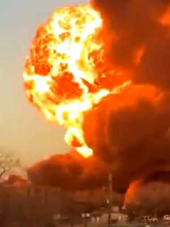 Explosión en Texas.