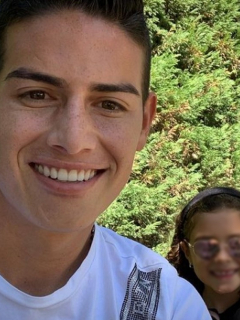 James Rodríguez y su hija Salomé, ilustran nota de baile de ella con Daniela ospina, 'Pautips' y otras famosas.