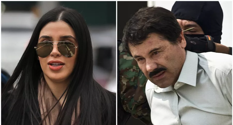 Fotomontaje de Emma Coronel y 'el Chapo' Guzmán, a propósito de quién es la esposa del narcotraficante