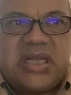 Luis Alonso Colmenares, hablando de la pobreza en Colombia.
