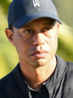 Tiger Woods y carro en el que se accidentó ilustra nota sobre heridas que tuvo