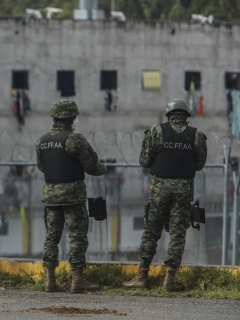 Foto de cárcel en Guayaquil, Ecuador, a propósito de masacres