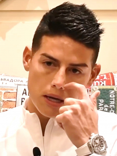 Según James Rodríguez, jugó bien en el Real Madrid e impresionante en el Bayern.