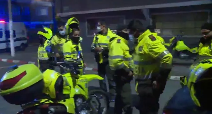 Bogotá: para capturar a 2, Policía montó operativo con 25 agentes