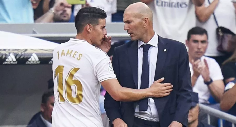 James Rodríguez, quien le envió un mensaje fuerte al Real Madrid porque ya no lo quieren
