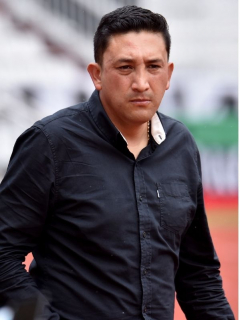 Accidente de tránsito que tuvo el técnico del Deportivo Pasto, Diego Corredor