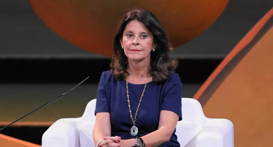 Marta Lucía Ramírez, vicepresidenta de Colombia, criticada por una foto.