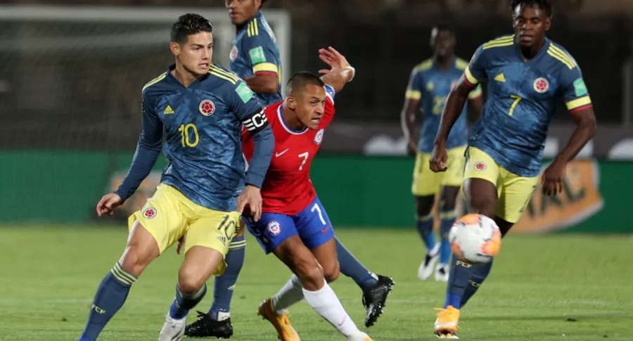 Foto de las Eliminatorias Sudamericanas ilustra nota sobre la actualidad de la Selección Colombia