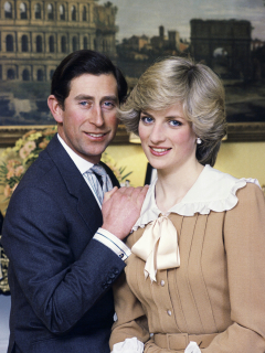 Foto del príncipe Carlos y Lady Di