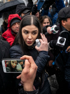Emma Coronel, esposa del 'Chapo' no fue arrestada, se entregó para ser protegida
