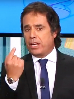César Augusto Londoño critica a FCF por entrevistar jugadores de Selección. Imagen de referencia del comentarista.