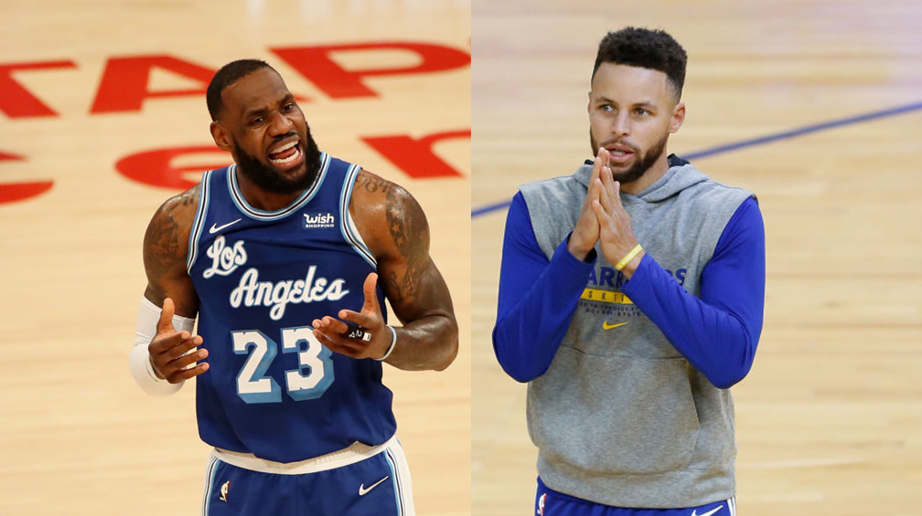 NBA: Curry y los Lakers, reyes de las camisetas NBA