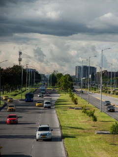 Imagen de las vías de Bogotá, que ilustran los posibles cambios en el Pico y Placa.