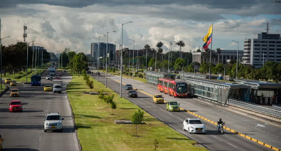 Imagen de las vías de Bogotá, que ilustran los posibles cambios en el Pico y Placa. 