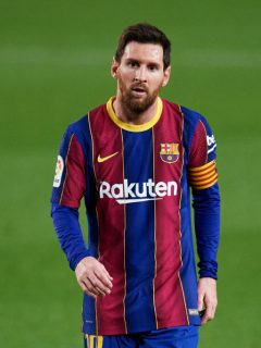 Foto de Lionel Messi ilustra nota sobre los partidos claves para el Barcelona F.C.
