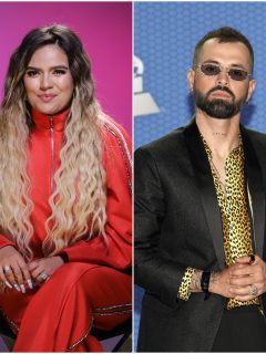 Fotomontaje de KArol G y Mike Bahía, a propósito de que estuvieron en 'Factor X'